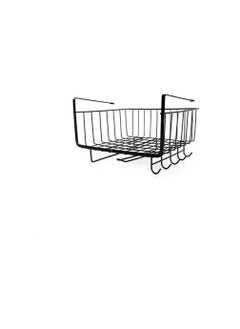 Spaceshoop Kitchen Storage Bin Under Shelf Wire Rack Cabinet Basket Organizer Holder Stand  - Image 1