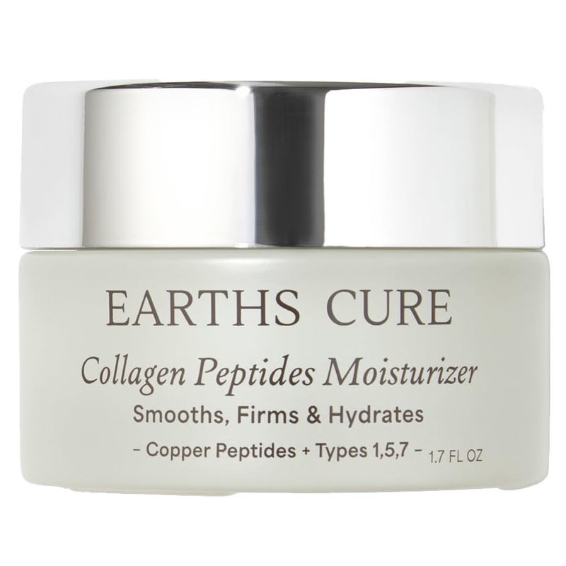 EarthsCure Nano Peptide Moisturizer for Face (2oz) - Natural Cream to Hydrate and Smooth. Contains Nano Peptides, Anti-Oxidants & Hyaluronic Acid to Lift and Plump. For Sensitive Skin. - Image 1