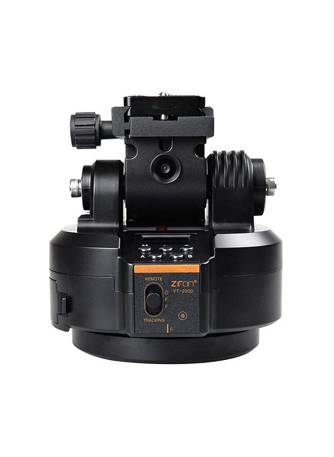 ZIFON - ZIFON YT2000 Motorized Pan Tilt Head Electric PTZ Ball Head Object Tracking Holder Panoramic Tripod Head 4.4ibs Load Capacity 360°Rotatable - Image 1