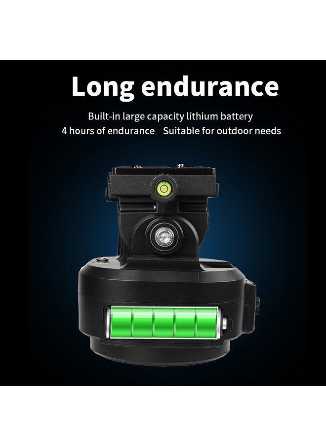 ZIFON - ZIFON YT2000 Motorized Pan Tilt Head Electric PTZ Ball Head Object Tracking Holder Panoramic Tripod Head 4.4ibs Load Capacity 360°Rotatable - Image 1
