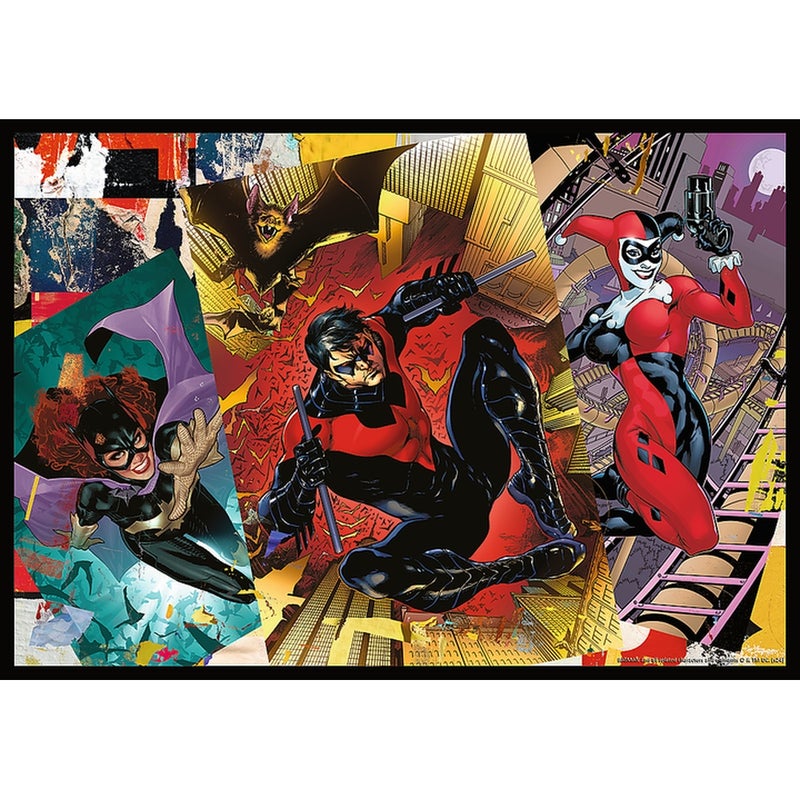 Trefl - Puzzle 4x250 Batman in action - 13310 - Image 3