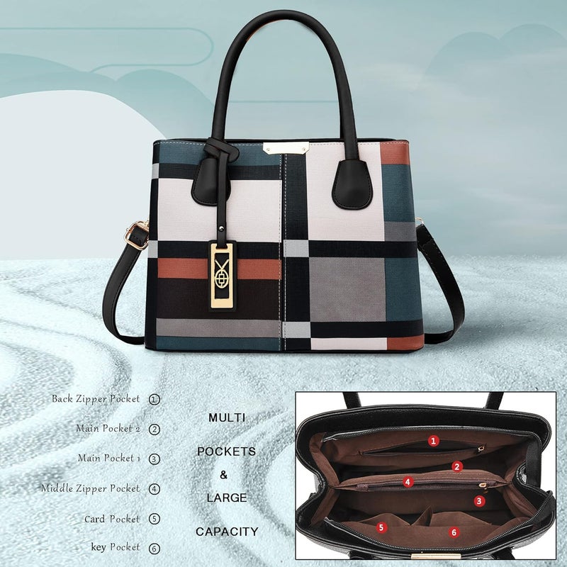 COCIFER Purses and Handbags for Women Shoulder Tote Bags Top Handle Satchel - Image 5