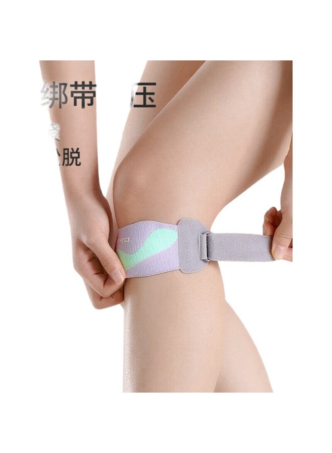 Nailekesi N Sports Professional Patella Strap Knee Support Brace For Hiking Badminton Running Knee Joint Purple - Image 1