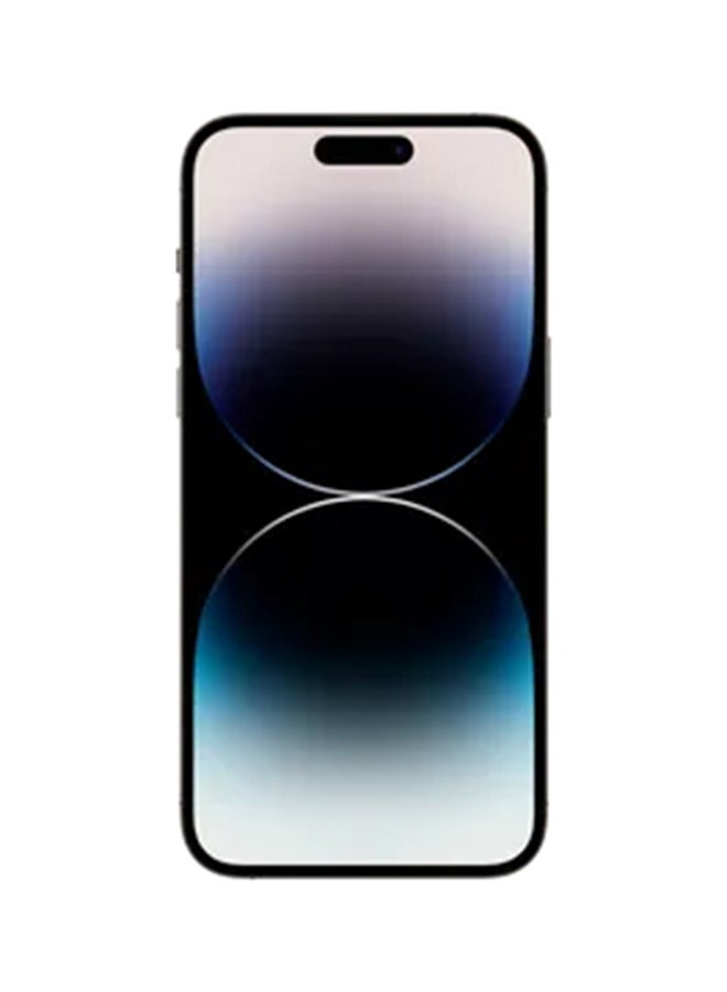 ابل  تم تجديده - هاتف iPhone 14 Pro بسعة 128 جيجابايت باللون الأسود ويدعم تقنية 5G ومزود ببرنامج FaceTime - Image 2