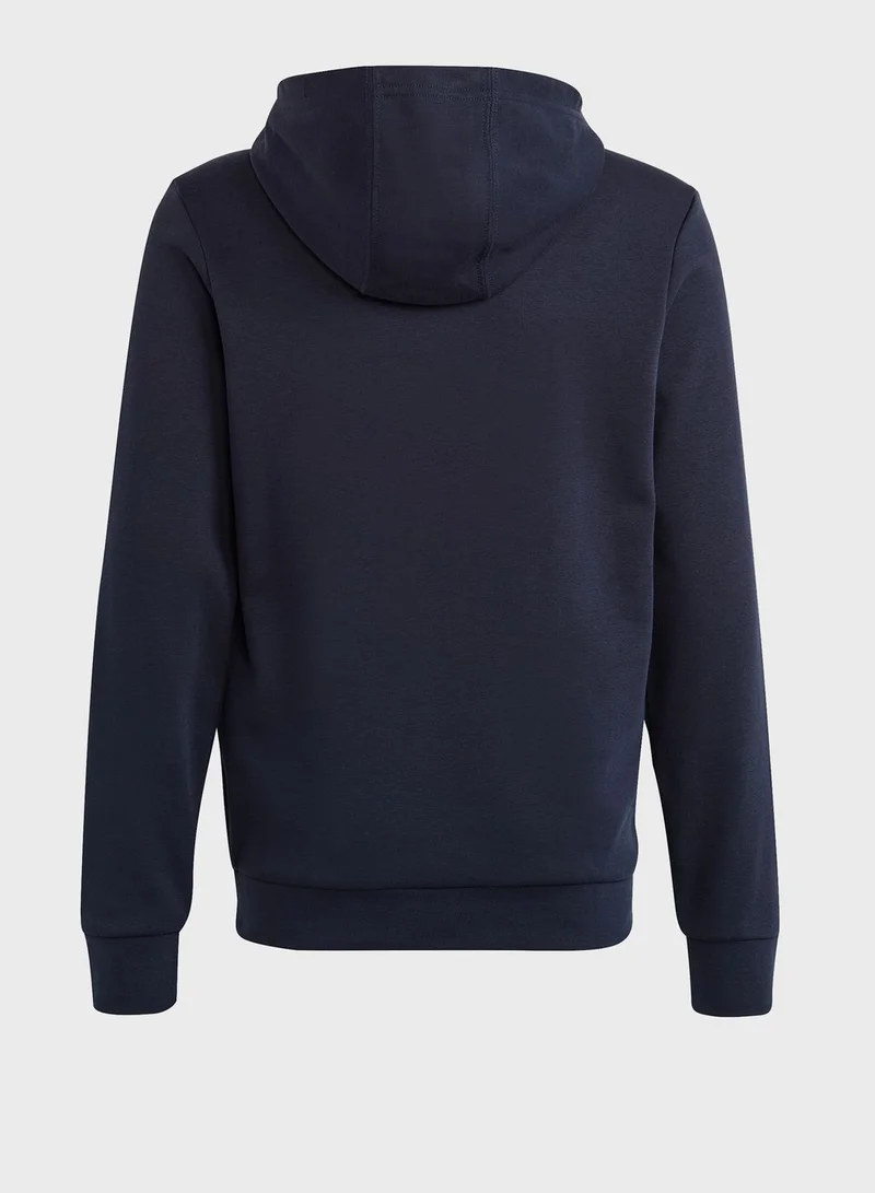 Adidas Big Logo Essentials Cotton Hoodie