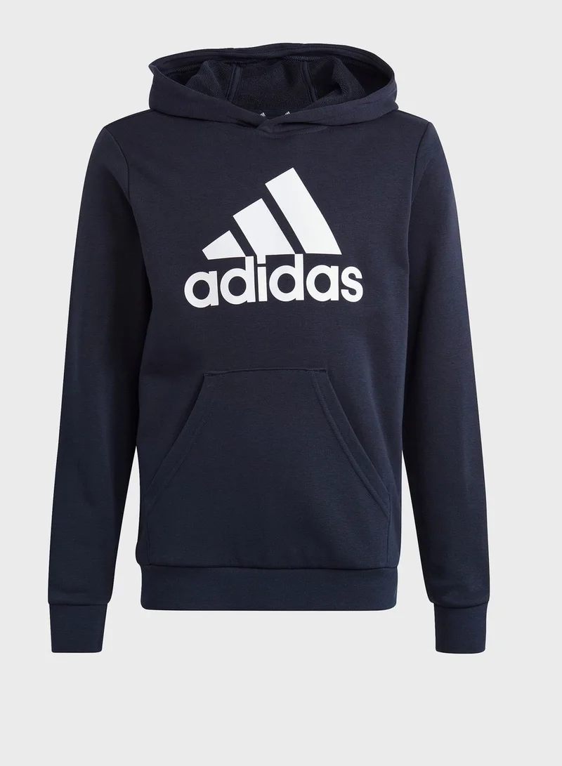 Adidas Big Logo Essentials Cotton Hoodie