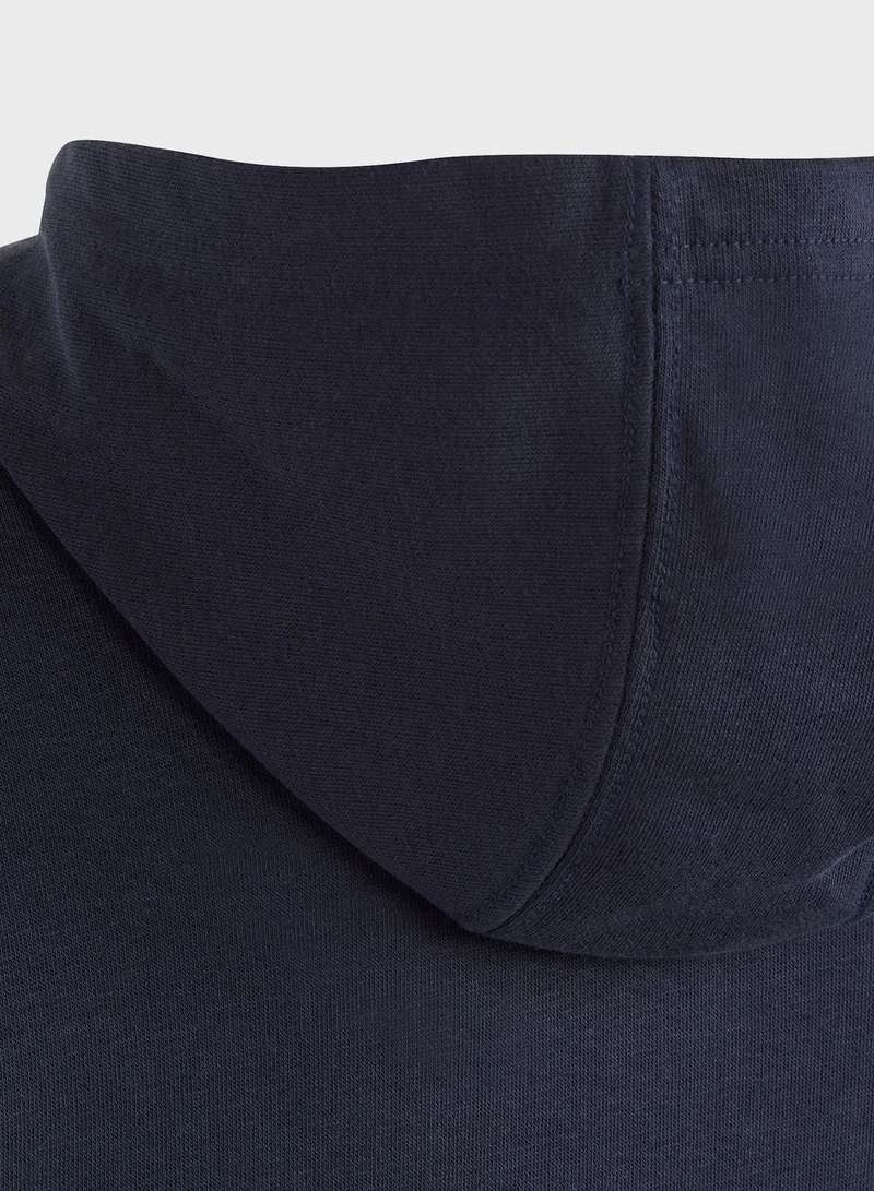 Adidas Big Logo Essentials Cotton Hoodie