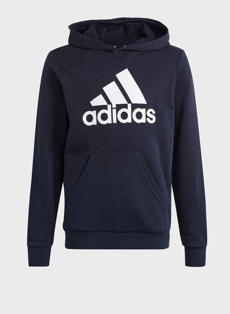 Adidas Big Logo Essentials Cotton Hoodie