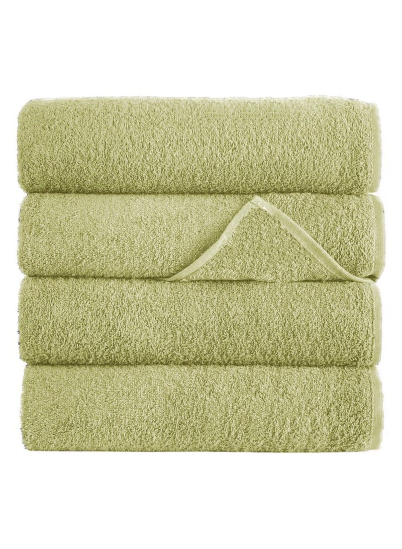 MAXQON Pack Of 4 - Bath Towel - 100% Cotton 600 GSM Large Size (70x140cm) Highly Absorbent And Super Durable  - Image 1