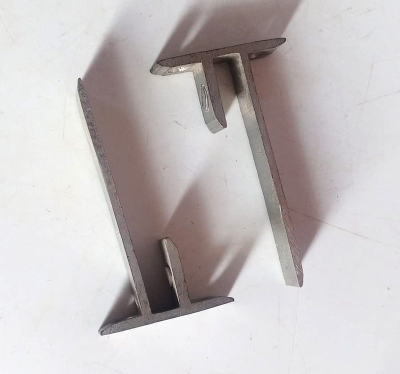 SS Glass F Bracket 3 inch 2 Pcs - Image 2