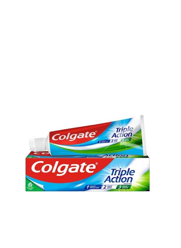 Colgate - Colgate Triple Action Toothpaste, Original Mint, 100 ml - Image 1