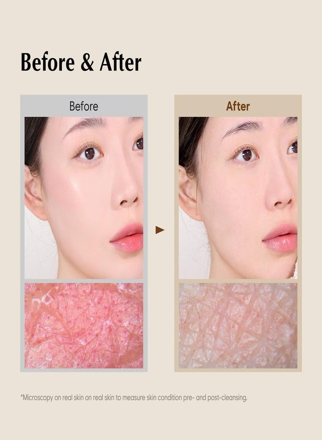 MIDHA RICE BRAN SCRUB FOAM 5.07fl.oz/150ml, Deep Cleansing, Pore-Purifying, Gentle Exfoliating - Soft Micro-Foam Face Wash with Balanced pH & Hydrating, Nourishing Care - Image 5