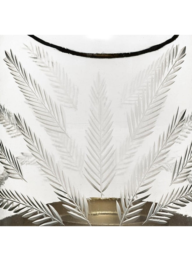 atmosphera Wonder Glass Candle Tea Light Lantern with Handle Clear 17 x 12.5 cm 181406 - Image 3