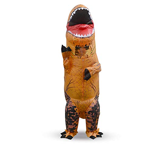 Fancydresswale Plastic, Polyester Net Red Wedding Funny Halloween Christmas Dinosaur Inflatable Suit Tyrannosaurus Cosplay Performance Suit - Image 4