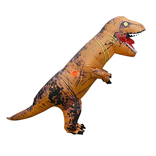 Fancydresswale Plastic, Polyester Net Red Wedding Funny Halloween Christmas Dinosaur Inflatable Suit Tyrannosaurus Cosplay Performance Suit - Image 3