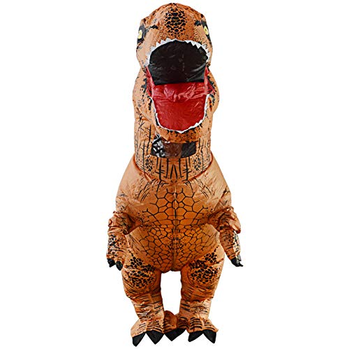 Fancydresswale Plastic, Polyester Net Red Wedding Funny Halloween Christmas Dinosaur Inflatable Suit Tyrannosaurus Cosplay Performance Suit - Image 2
