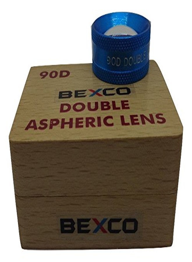 BEXCO Top Quality 90D Blue Clear Double Aspheric Lens Ophthalmology Equipment Accessories with Case - Image 3