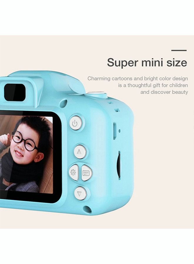 Kids Camera for Boys for 4-8 Year Old Boy Selfie Camera for Toddler Digital Video Camera Toys for 3 4 5 6 7 8 Year Old Boys with 32GB SD Card by Rindol -Blue
