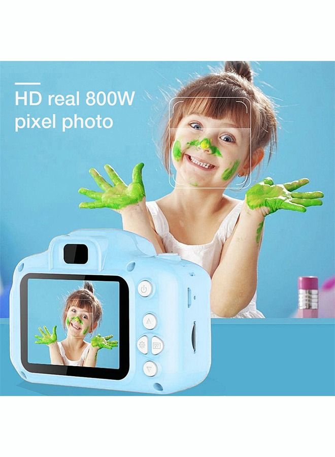 Kids Camera for Boys for 4-8 Year Old Boy Selfie Camera for Toddler Digital Video Camera Toys for 3 4 5 6 7 8 Year Old Boys with 32GB SD Card by Rindol -Blue