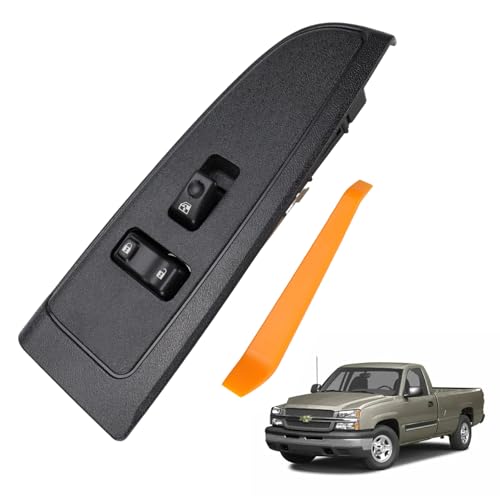 SIYOEN 19115820 Front Passenger Window Switch &Bezel for Chevy Tahoe Silverado 1500 2500 3500 Avalanche 1500 2500 GMC Sierra 1500 2500 Yukon XL Escalade ESV EXT 2003 2004 2005 2006 Door Switch 03 04 05 06 - Image 4