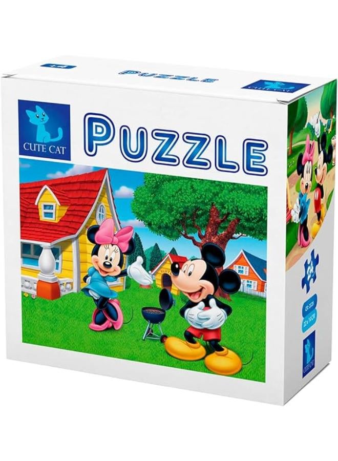CUTE CAT Mickey Mouse Puzzle - Image 1