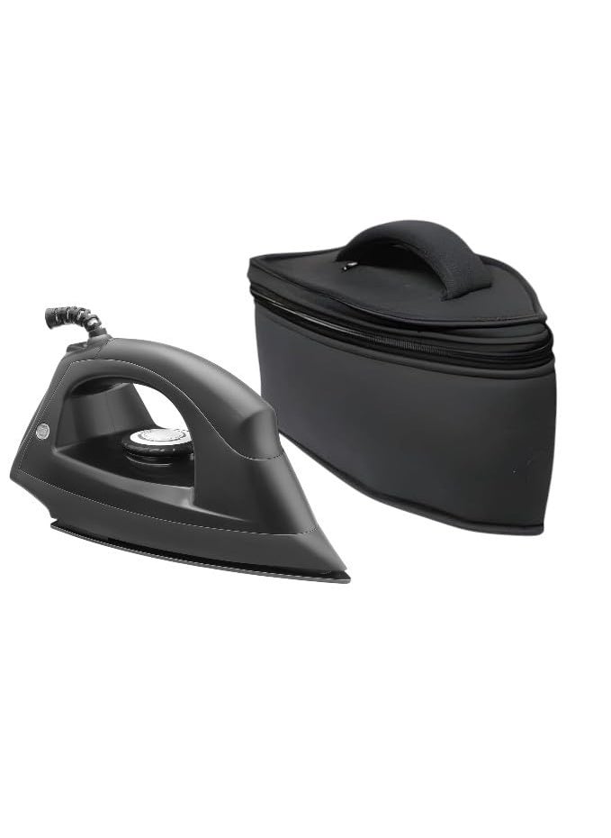 Shrux Shrux Iron Storage Carry Case With Handle and Secure Zipper Closer Dust and Scratch Proof Heavy Fabric Iron Storage Pouch Easy to carry Soft Foam Material Comact Cloth Press Protective Guard  - Image 1