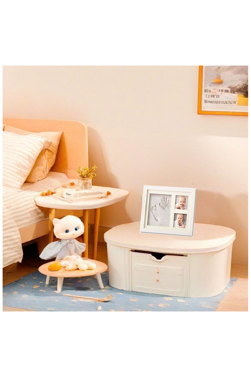 Baby Hand And Footprint Kit 28×23cm,Baby Photo Album,Baby Casting Kit With Clay,Newborn Baby Gifts,New Mum Gifts,Baby Shower Gifts,Baby Essentials For Newborn Memorial,Paw Print Kit For Dogs - Image 4