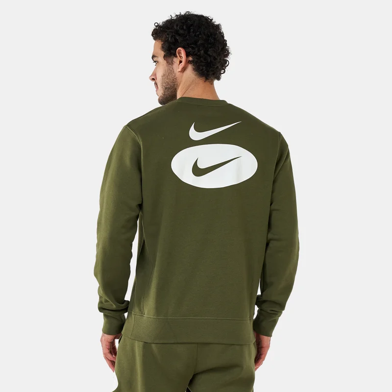 Nike Men's Sportswear Swoosh League Fleece Crew Sweatshirt