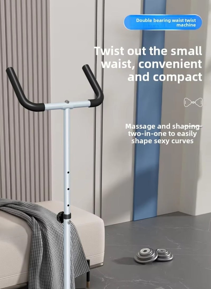 هويتك جهاز لف الخصر للاستخدام المنزلي مع مسند ذراع وضبط مقاومة بثلاث سرعات، أزرق - Image 5