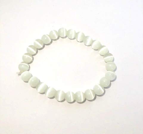 CRYSTALMIRACLE Powerful Selenite Beaded Round Bracelet Crystal Healing Fashion Jewelry Men Women Gift Handcrafted Accessory Wellness - Image 4