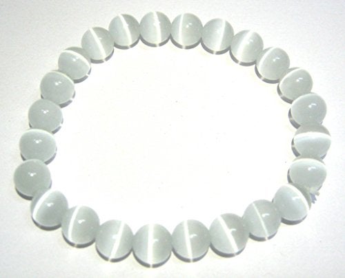 CRYSTALMIRACLE Powerful Selenite Beaded Round Bracelet Crystal Healing Fashion Jewelry Men Women Gift Handcrafted Accessory Wellness - Image 2