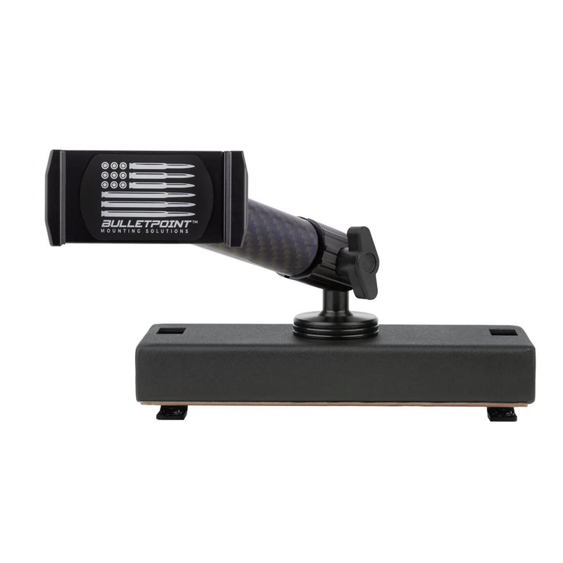 Bulletpoint Dash Cell Phone Holder For RAM Truck (2019+ 1500, 2500, 3500 and TRX) with 20mm Single Ball Mount - Compatible with iPhone and Android Smartphones - Image 1