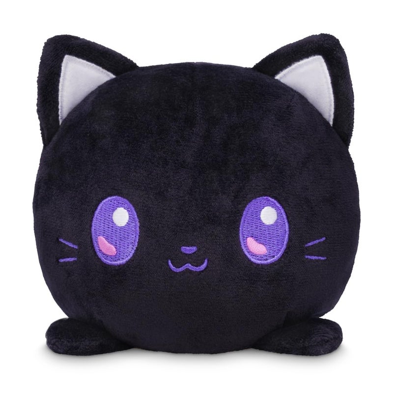 TeeTurtle Glow in The Dark Jack-O-Lantern Cat 4" Plushie - Halloween - Cute Kawaii Spooky Stuffed Animal - Image 3