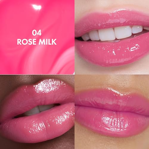 Amuse SEOUL JelFit Tint 04 ROSE MILK Jelly Lip Stain Long Lasting Hydrating Lip Gloss Smooth Moisturizing Lip Glossy Finish Vegan Korean Beauty Makeup - Image 3