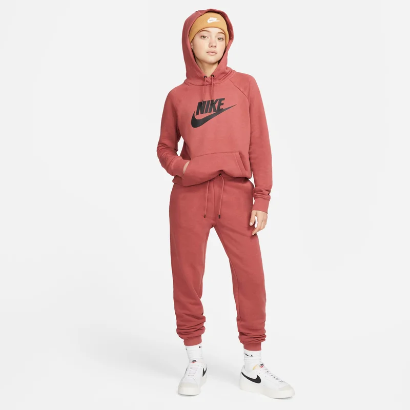 Nike Brown Women's Sportswear Essential Hoodie for Women | Best Price UAE