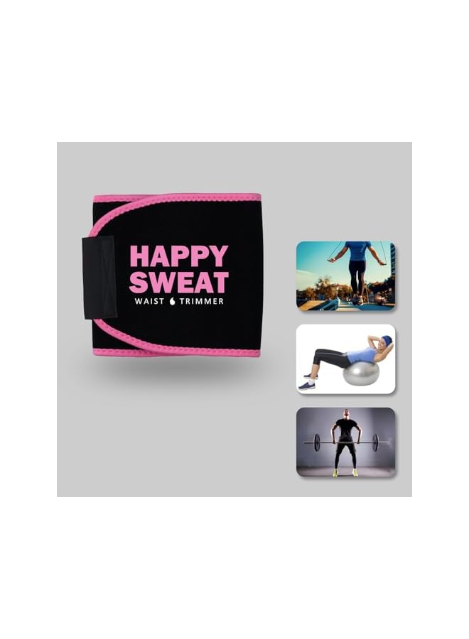 S-TOP Waist Trimmer Belt for Men & Women - Adjustable Sweat Belt for Weight Loss, Core Workouts, Running & CrossFit - Cushioned Neoprene Belly Band for Lower Back Support & Stomach Wrapping - Image 3