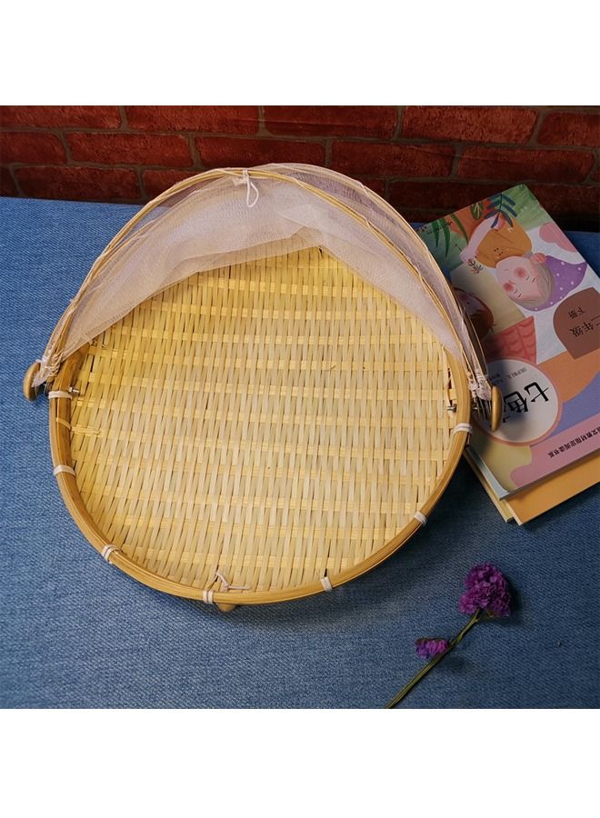 fashionhome Folding Meal Bamboo Cover With Base  - Image 3