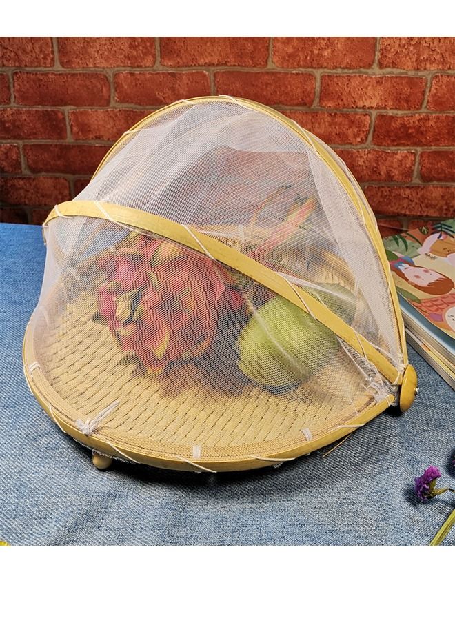 fashionhome Folding Meal Bamboo Cover With Base  - Image 4