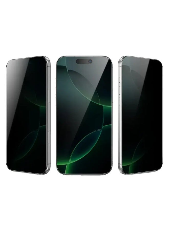 جرين ليون واقي شاشة ثلاثي الأبعاد للخصوصية من جرين ليون دييغو لهاتف آيفون 17 برو ماكس - أسود - Image 1