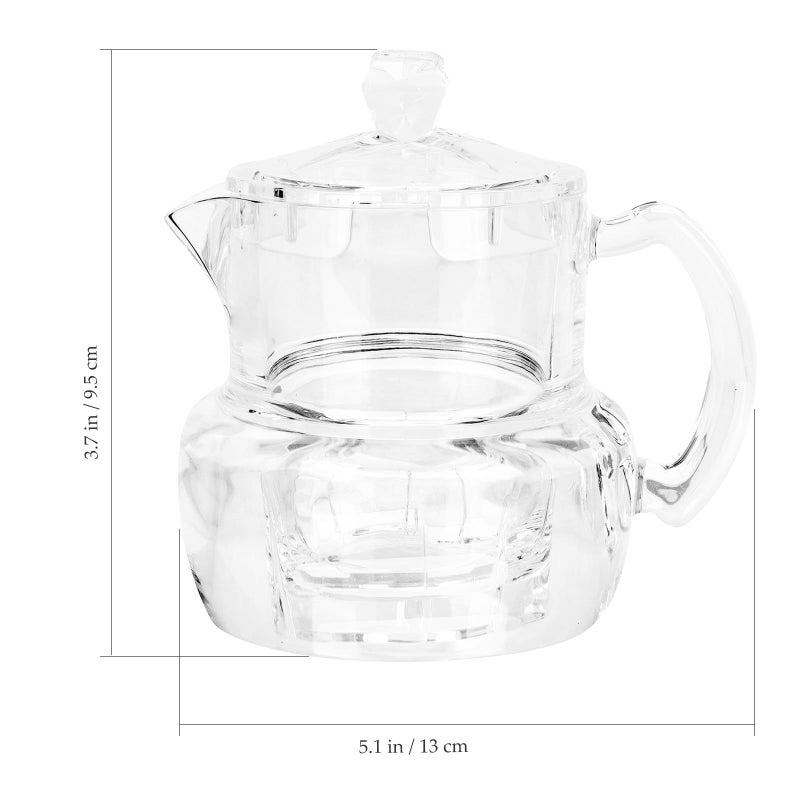 Acrylic Honey Dispenser Pot With Lid And Dipper No Drip Syrup Container For Kitchen - Image 3