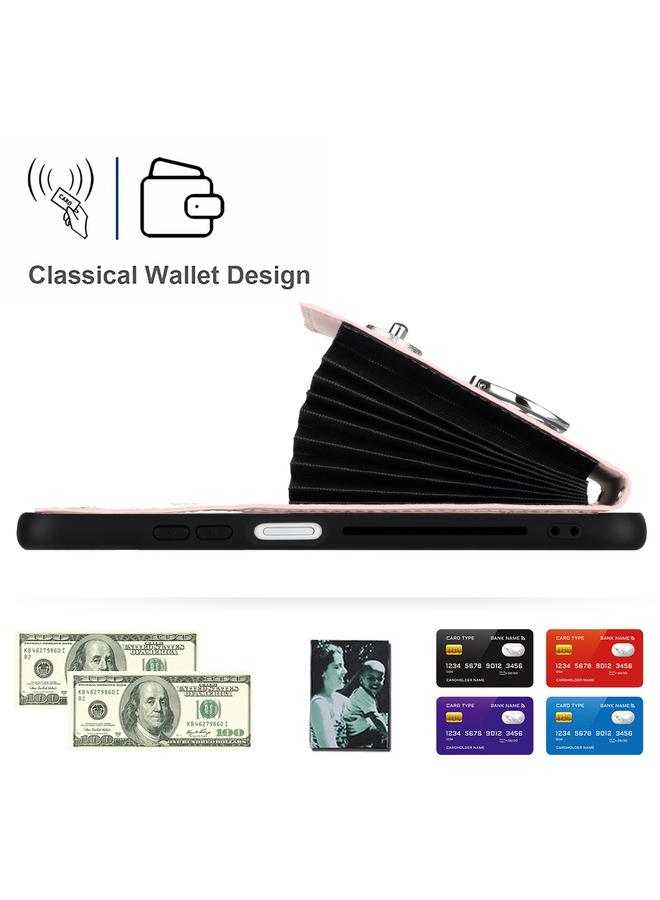 S-TOP Case For OPPO A38 4G / A18 4G Global Organ Card Bag Ring Holder PU Phone Case - Image 3