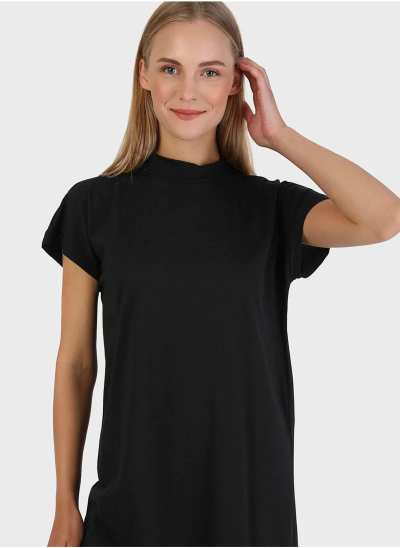 Refka by modanisa High Neck T-Shirt
