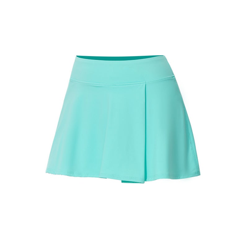 Generic Summer Slim-fit Yoga Skirt with Sports Shorts Aruba Blue - Image 1