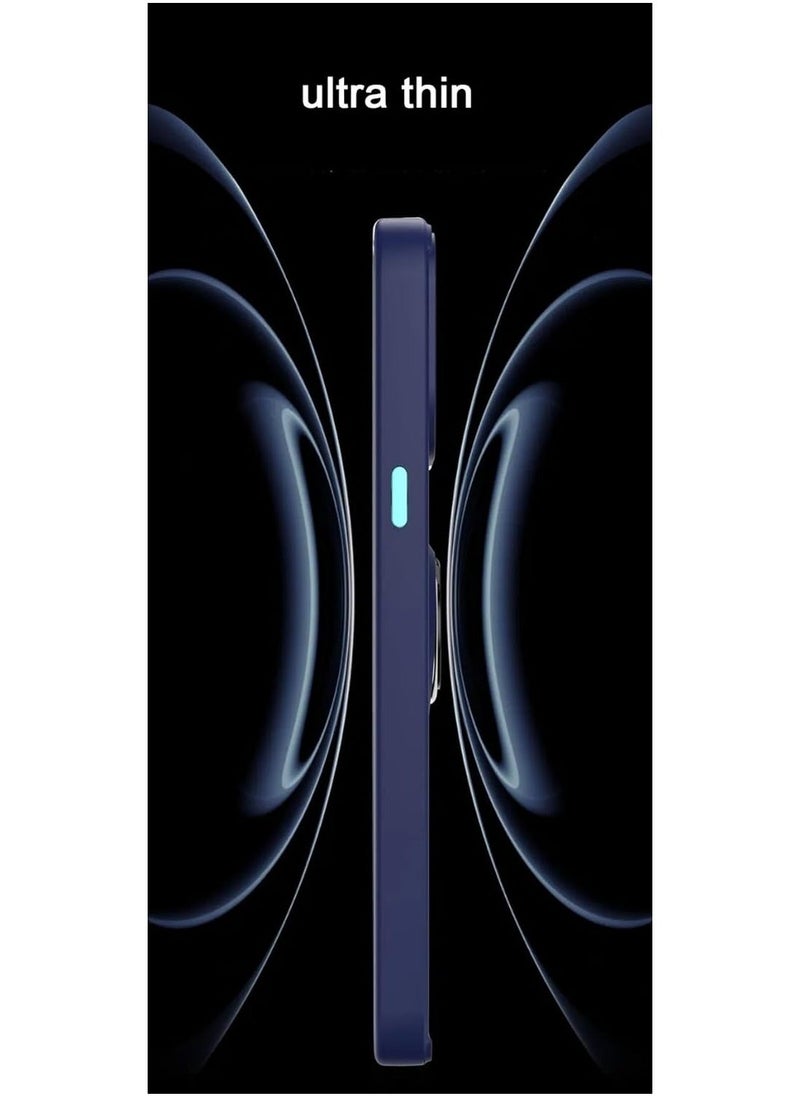 Raxoom Case for Iphone 15 Pro Max Case Cover Metal Ring Holder Grip Kickstand Car Magnetic Mount Shockproof Matte Hard Back Bumper Case for Iphone 15 Pro Max 5G (Black+Red) - Image 5