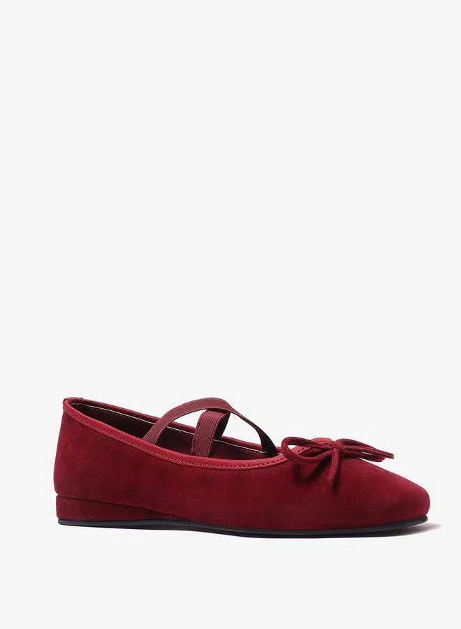 Pair-Ie Tales Wine Velvet Mary Jane Shoes