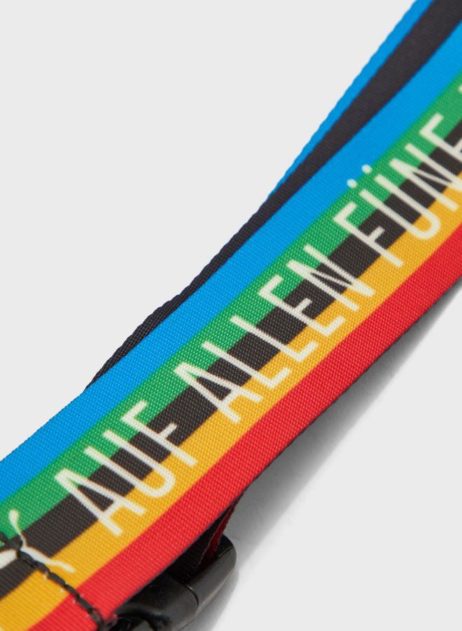 PUMA حقيبة خصر TFS يونيتي سوداء/بيضاء/خضراء - Image 4