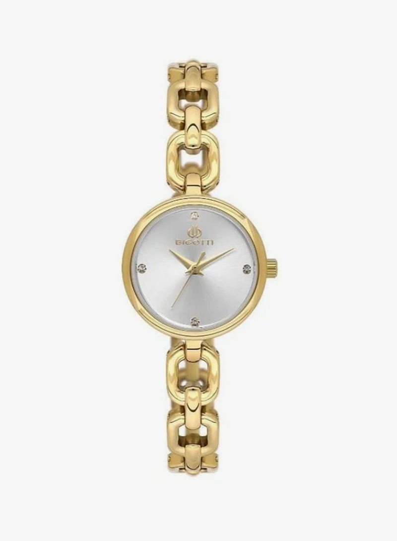 BIGOTTI Bigotti - Raffinato Women Watch | Stainless SteelBrass Case | Analog | Round Dial | Mineral Glass | Japanese Quartz | Water Resistant 30 Meters
