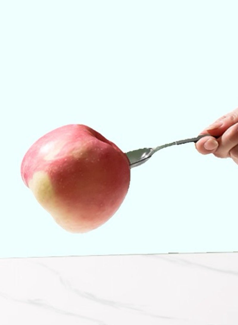 100 disposable plastic sporks, BPA-free, heat-resistant, sturdy and durable disposable cutlery, large-capacity and robust, high-quality party-use plastic disposable sporks, 13.5*3 cm - Image 3