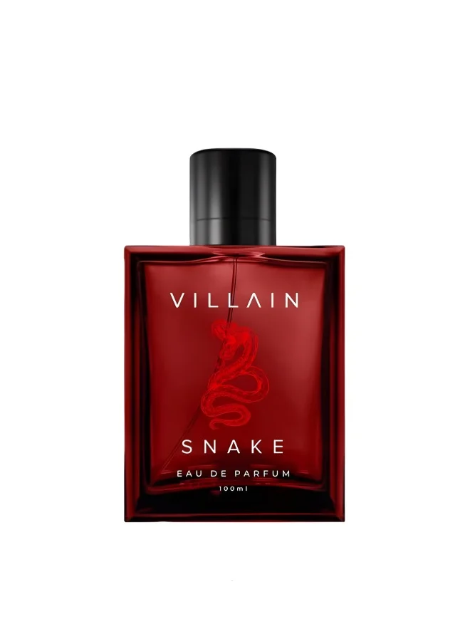 VILLAIN Snake EDP, Long Lasting Perfume for Men, 100ml