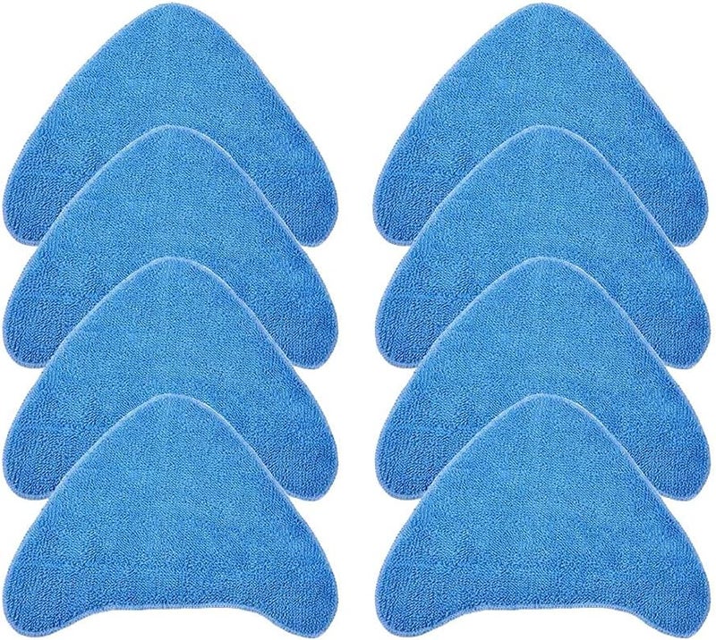 8 Pack Microfibre Replacement Steam Mop Pads For S85 CM Cleaner - Image 2